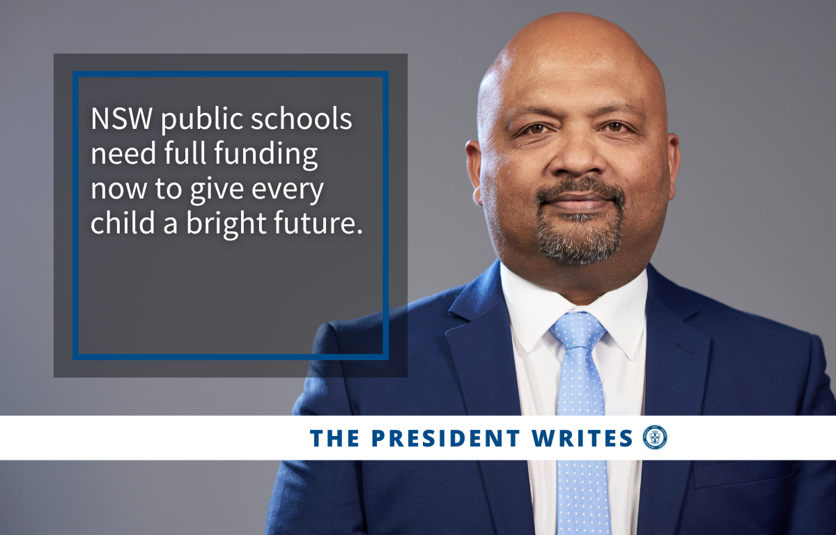 NSW public schools need full funding now to give every child a bright future