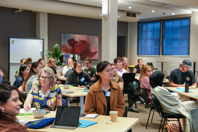 New teachers at the Federation’s Beginning Teacher Conference at Surry Hills