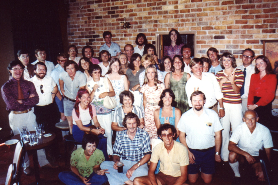 A group of teachers from Warilla High School who, in 1976, started the longest teachers’ strike in Australia’s history.