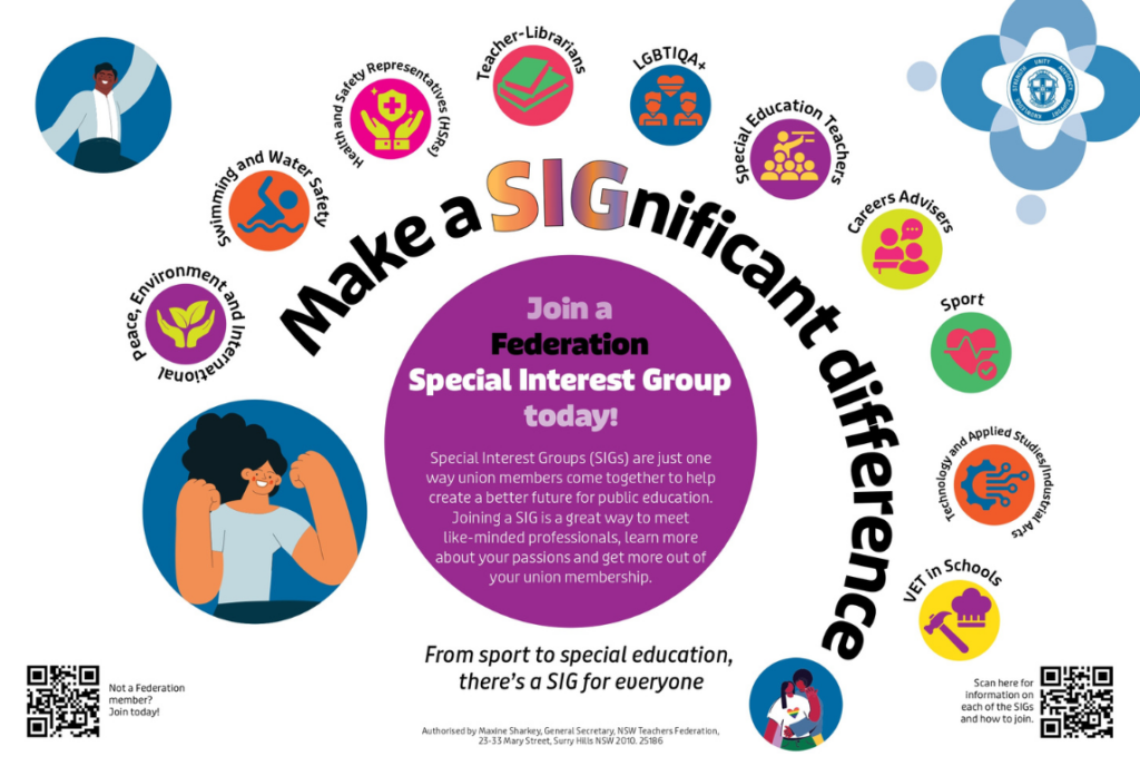 Make a SIGnificant difference poster from the SIG group.