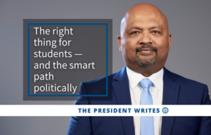 'The right thing for students — and the smart path politically', a piece written by the NSWTF President, Henry Rajendra.